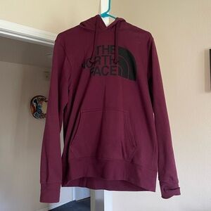 Burgundy The North Face Hoodie